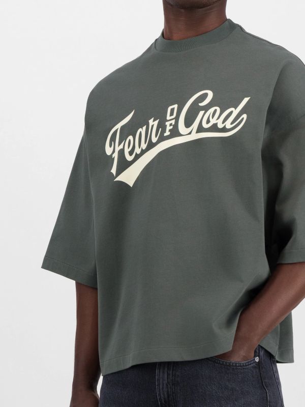T-Shirt gris, FEAR OF GOD ESSENTIALS