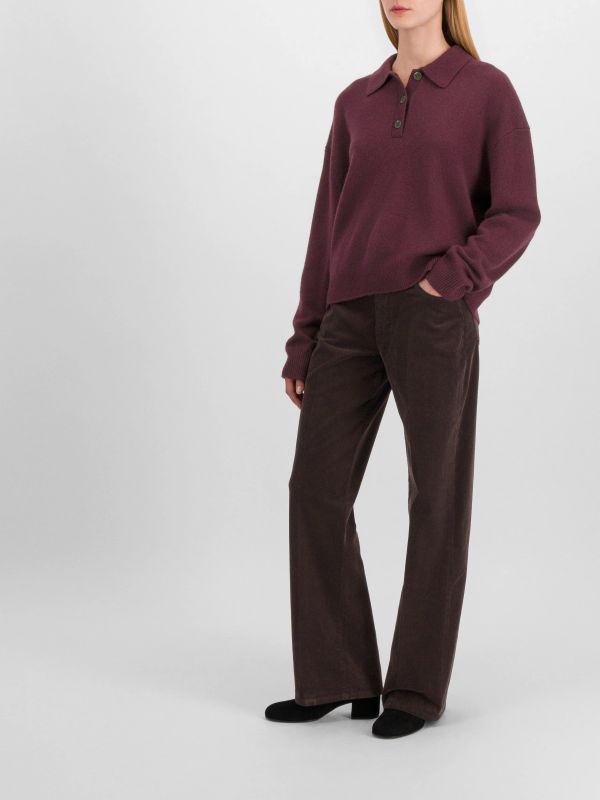 Cordhose "Stovepipe" braun, 7 FOR ALL MANKIND