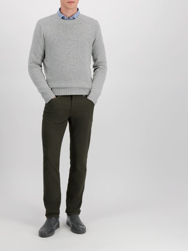 Strickpullover grau, ALLUDE