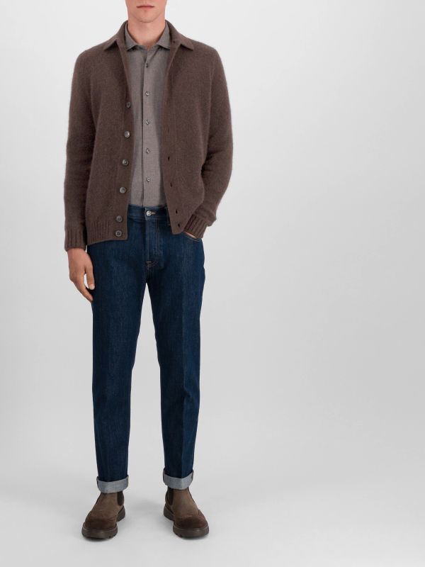 Cardigan  brun, FILIPPO DE LAURENTIIS