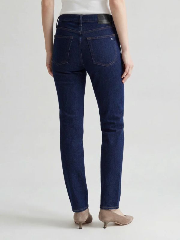 Jeans Straight Fit "Harlow" dunkelblau, RAG & BONE
