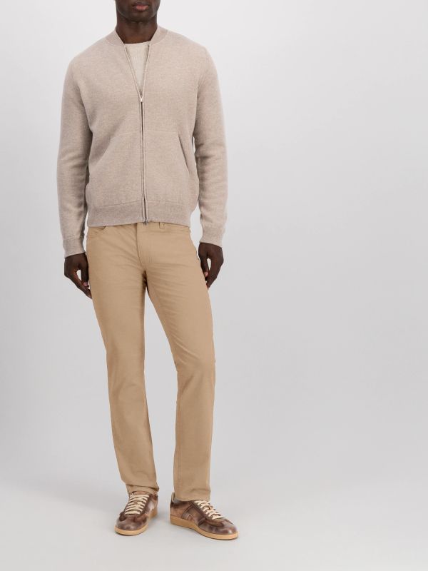 Cardigan  beige, FILIPPO DE LAURENTIIS
