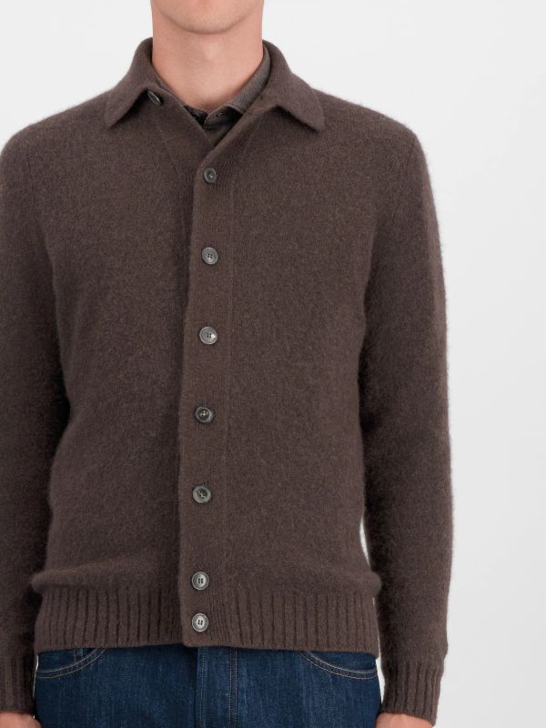 Cardigan  brun, FILIPPO DE LAURENTIIS