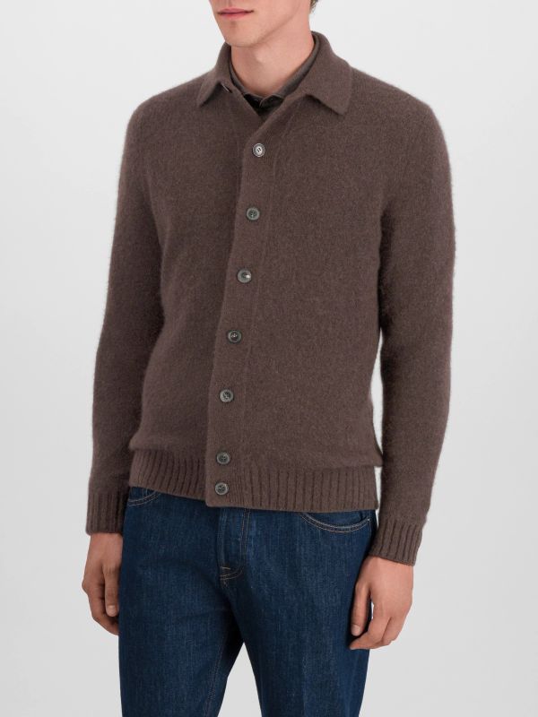Cardigan  brun, FILIPPO DE LAURENTIIS