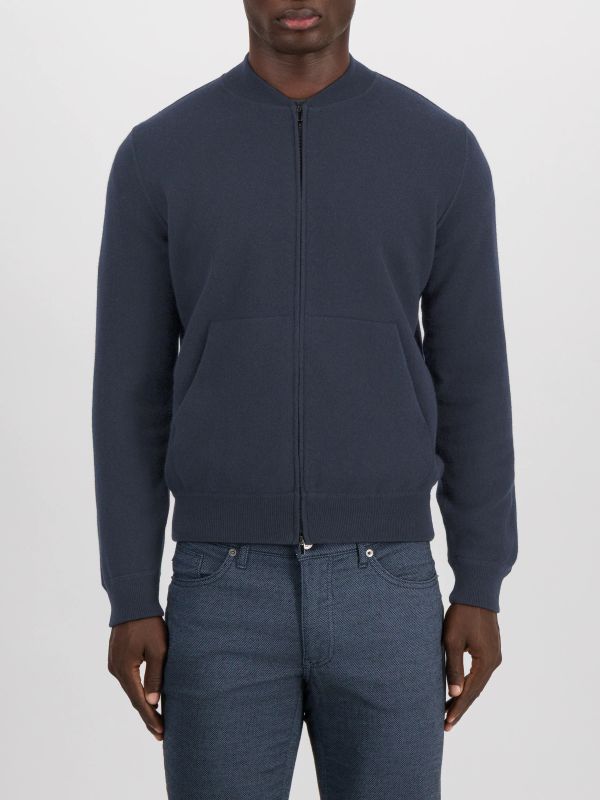 Cardigan  navy, FILIPPO DE LAURENTIIS