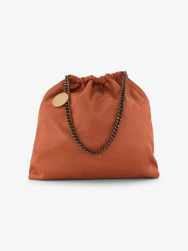 Schultertasche "Falabella" dunkelorange