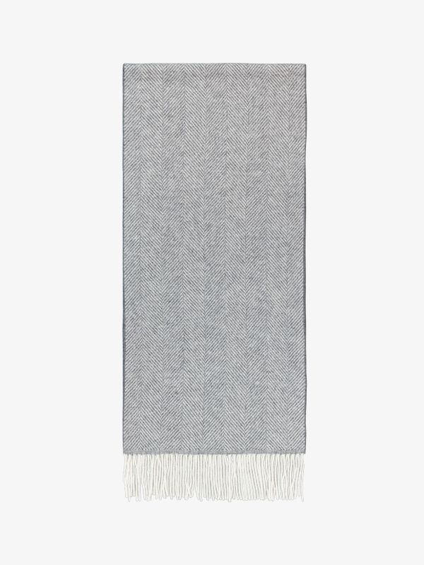 Schal grau