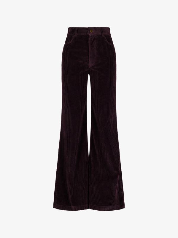 Cordhose braun