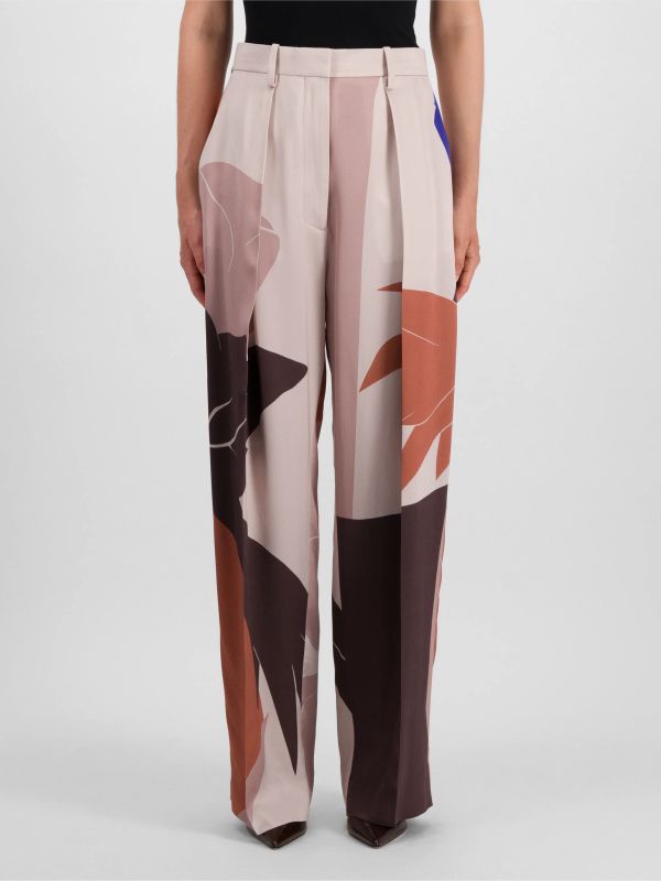 Pantalon casual brun, VICTORIA BECKHAM