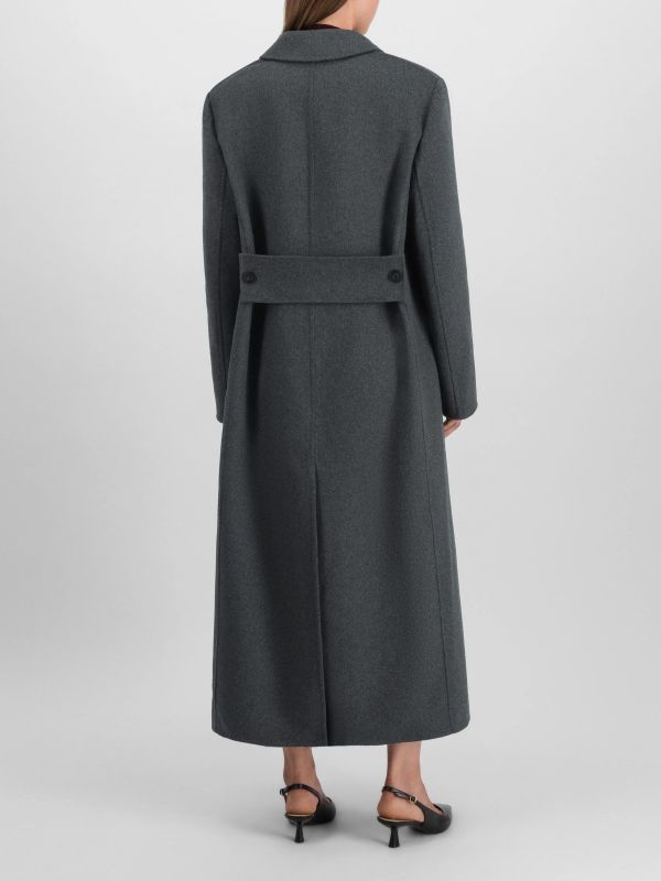 Wollmantel grau, VICTORIA BECKHAM