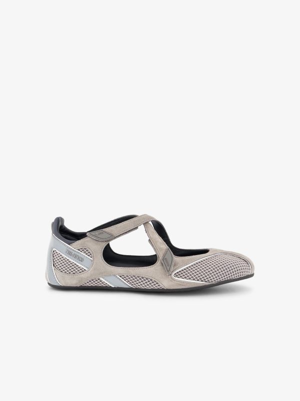 Ballerinas "Floor 01" grau