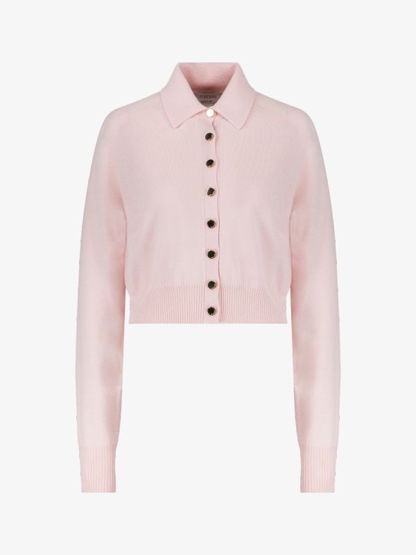 Strickjacke rosa