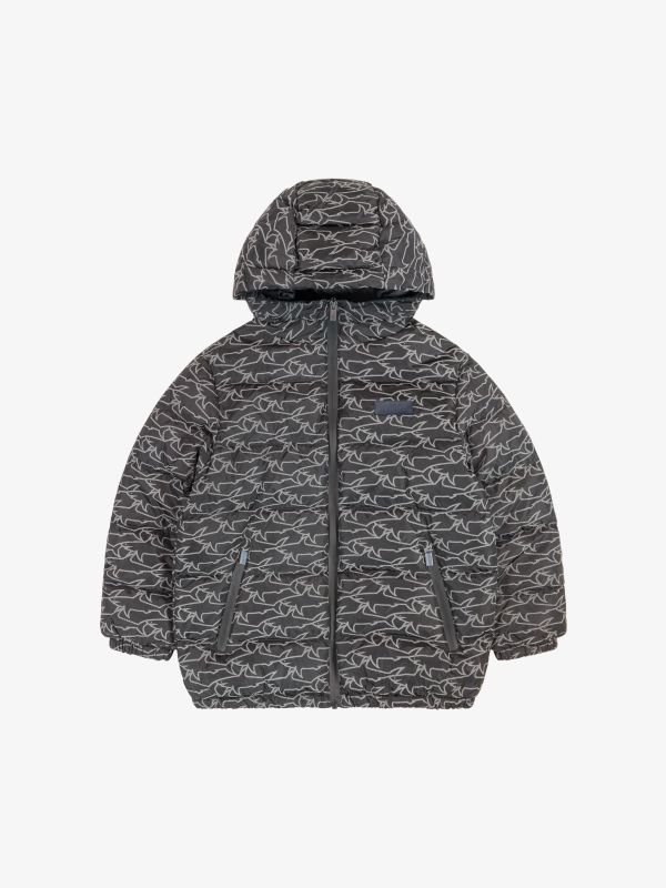 Veste en duvet noir