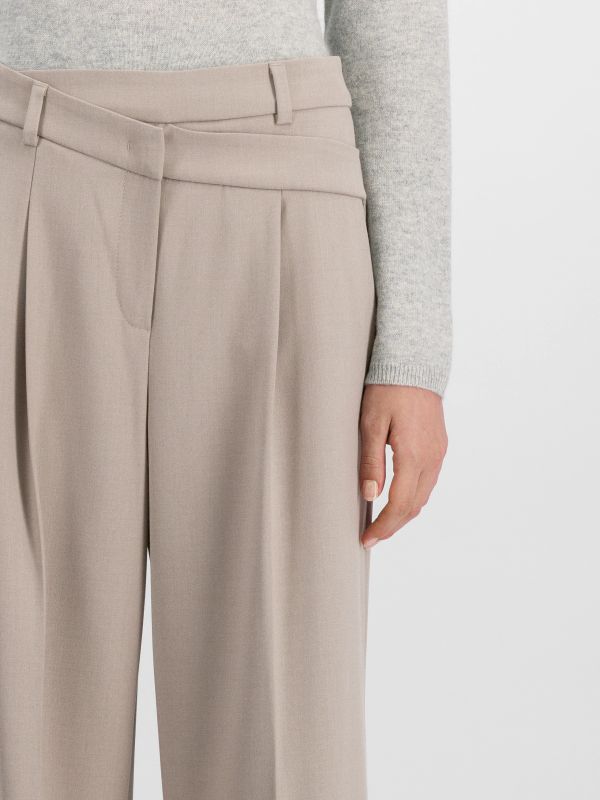 Pantalon casual taupe, SEDUCTIVE