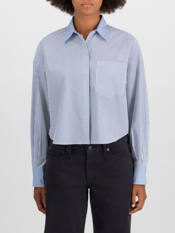 Hemd Bluse hellblau, RAG & BONE
