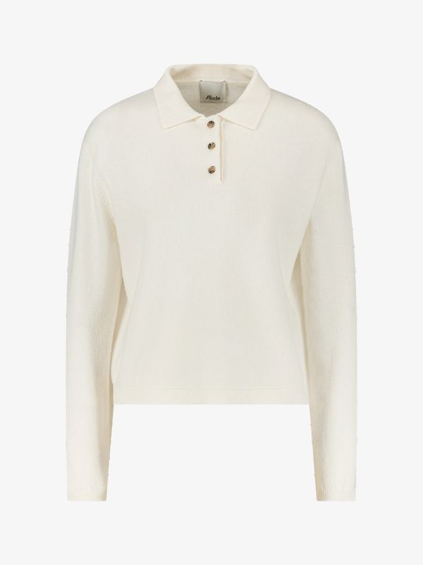 Cashmerepullover offwhite