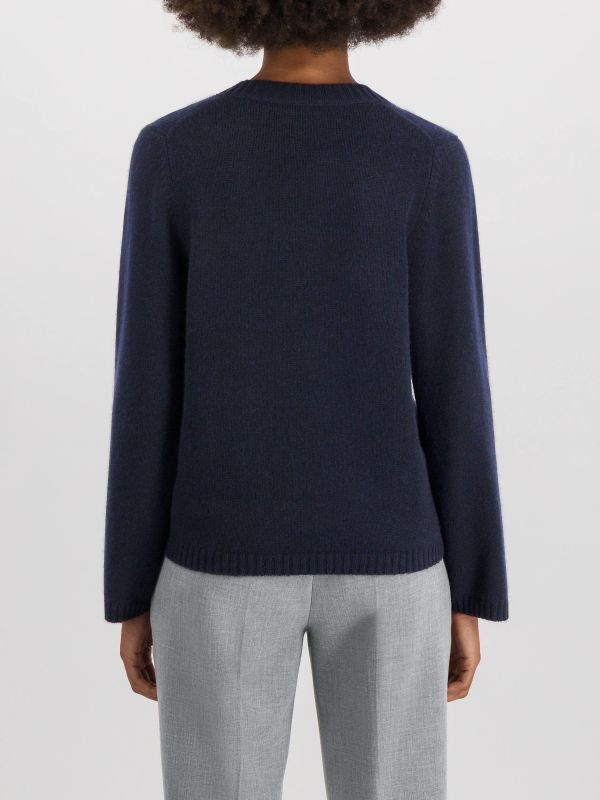 Cashmerepullover navy, ALLUDE