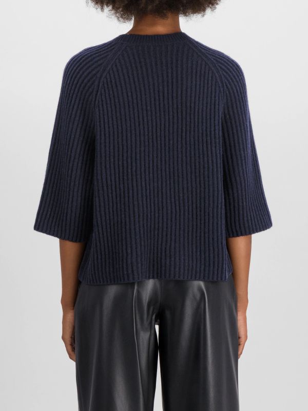 Strickpullover navy, ALLUDE