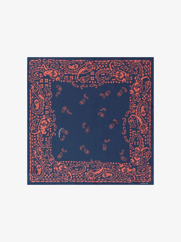 Carré "Orient Dreams" blau