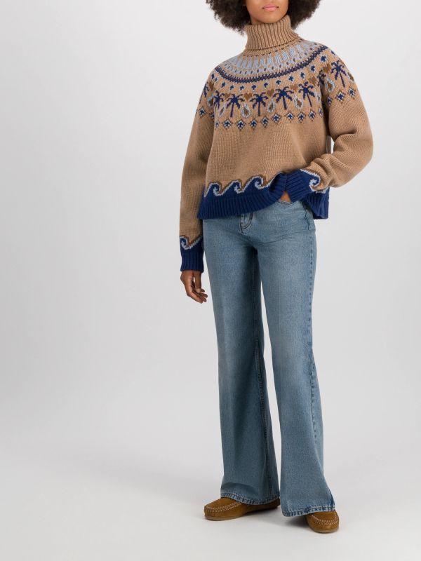 Wollpullover "Sweet Winter" beige, ALANUI