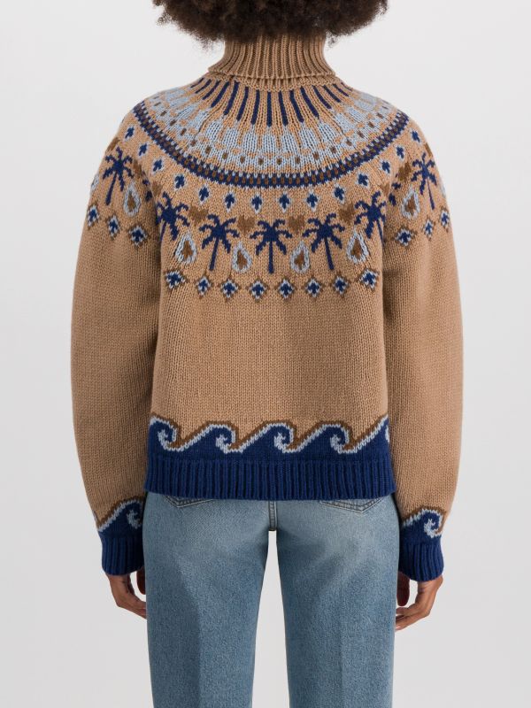 Wollpullover "Sweet Winter" beige, ALANUI