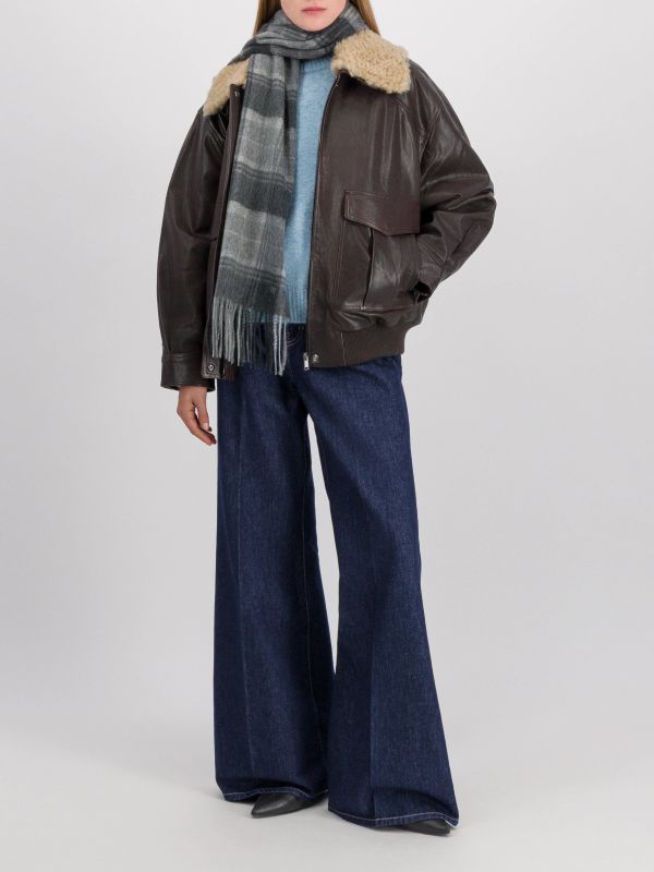 Schal anthrazit, MAX MARA WEEKEND