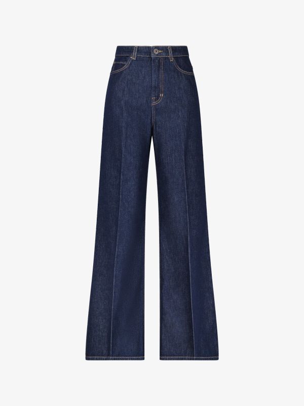 Jeans Wide Leg "Sport" indigo