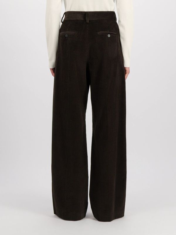 Casualhose "Tania" dunkelbraun, MAX MARA WEEKEND