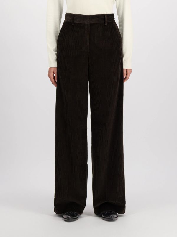 Casualhose "Tania" dunkelbraun, MAX MARA WEEKEND