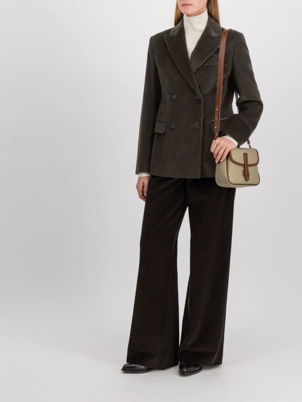 Casualhose "Tania" dunkelbraun, MAX MARA WEEKEND