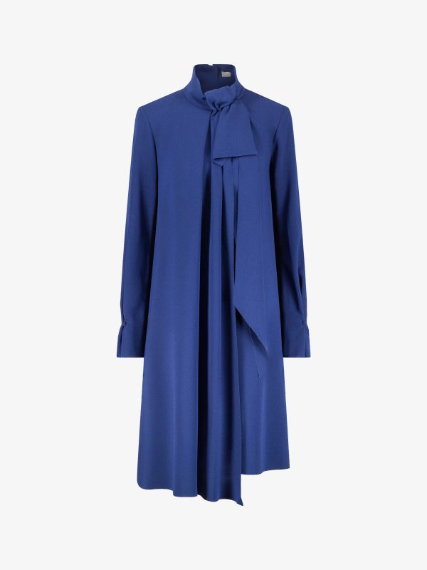 Freizeitkleid "Statement Drape" blau