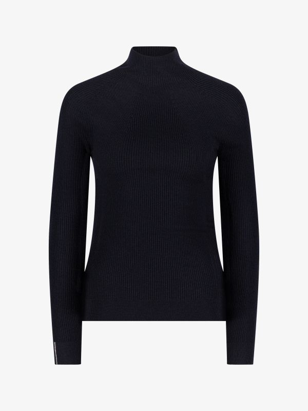 Wollpullover blau