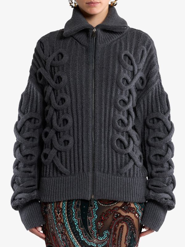 Strickjacke grau, ETRO