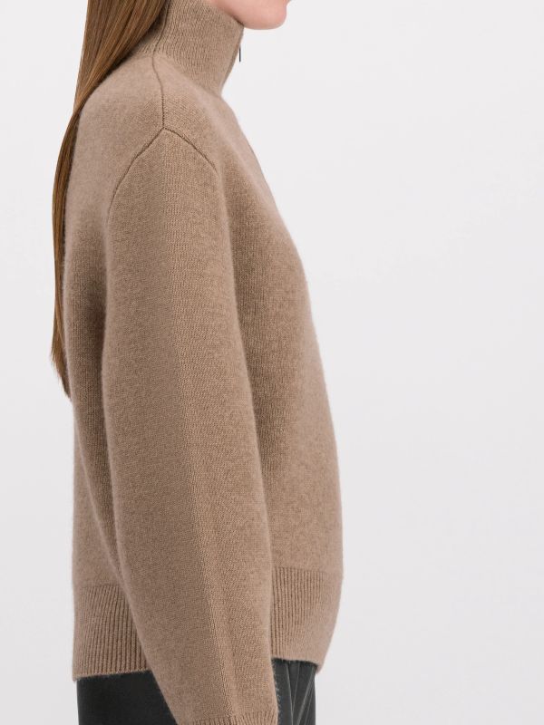 Wollpullover "Dana" braun, ALMADA LABEL