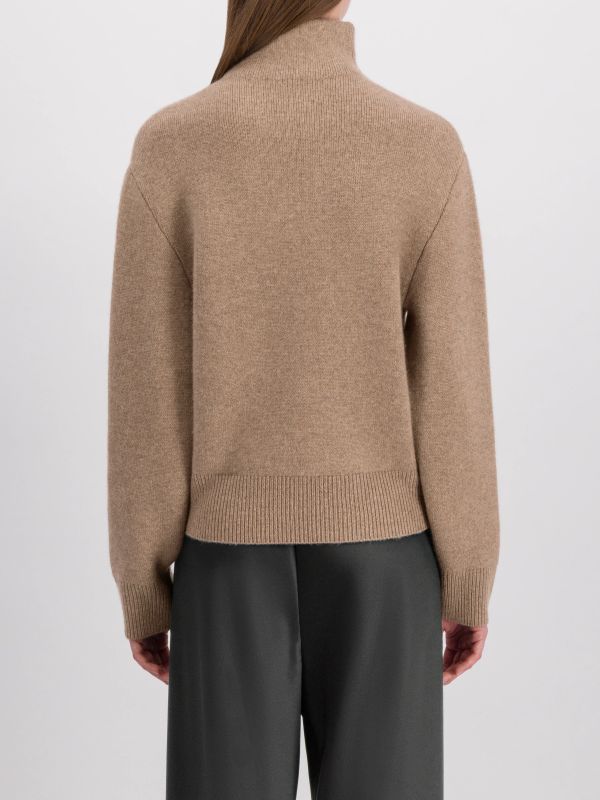Wollpullover "Dana" braun, ALMADA LABEL