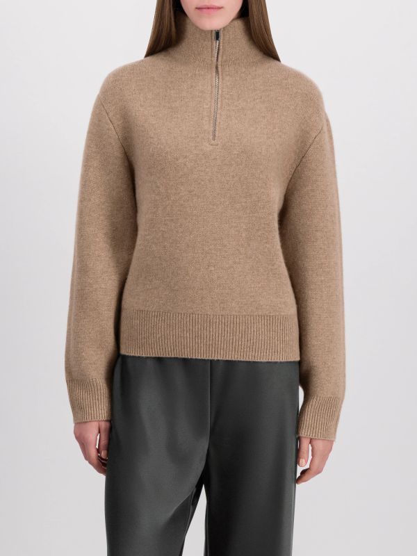 Wollpullover "Dana" braun, ALMADA LABEL