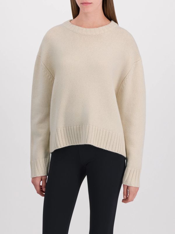 Wollpullover "Cru" offwhite, ALMADA LABEL