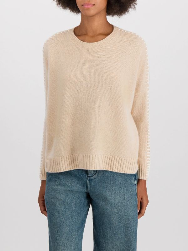 Cashmerepullover "Amea" offwhite, KUJTEN