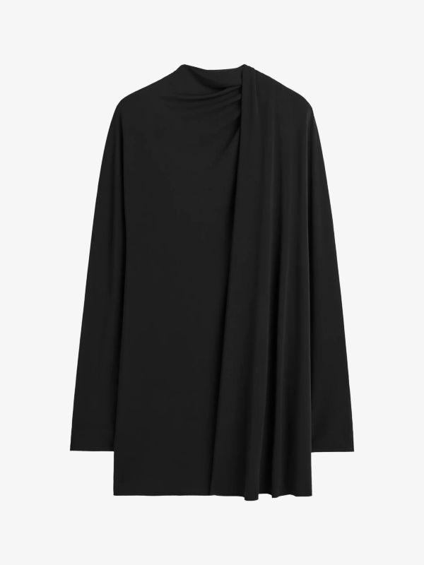 robe en jersey noir