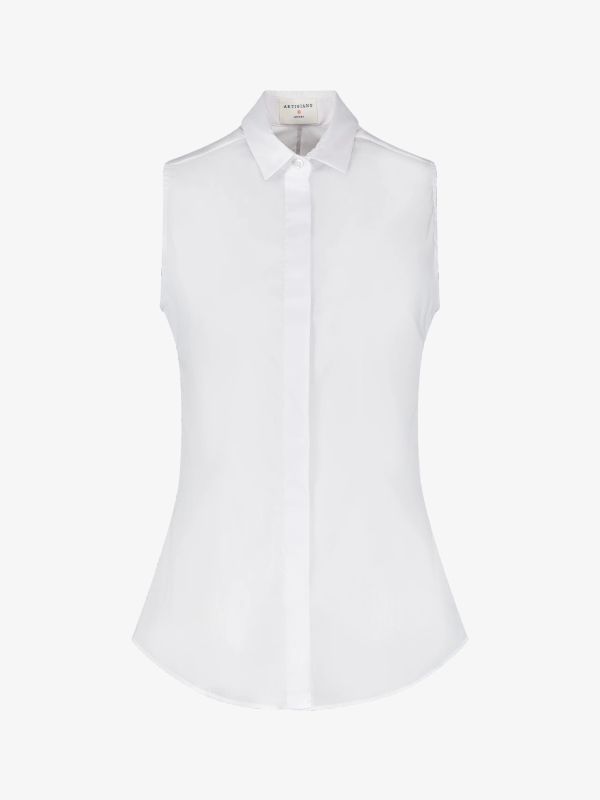 Hemd Bluse "Nanda" weiss