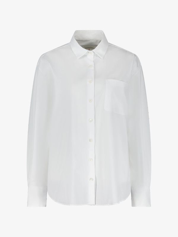 Hemd Bluse "Bella" weiss