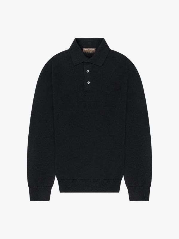 pull en tricot noir