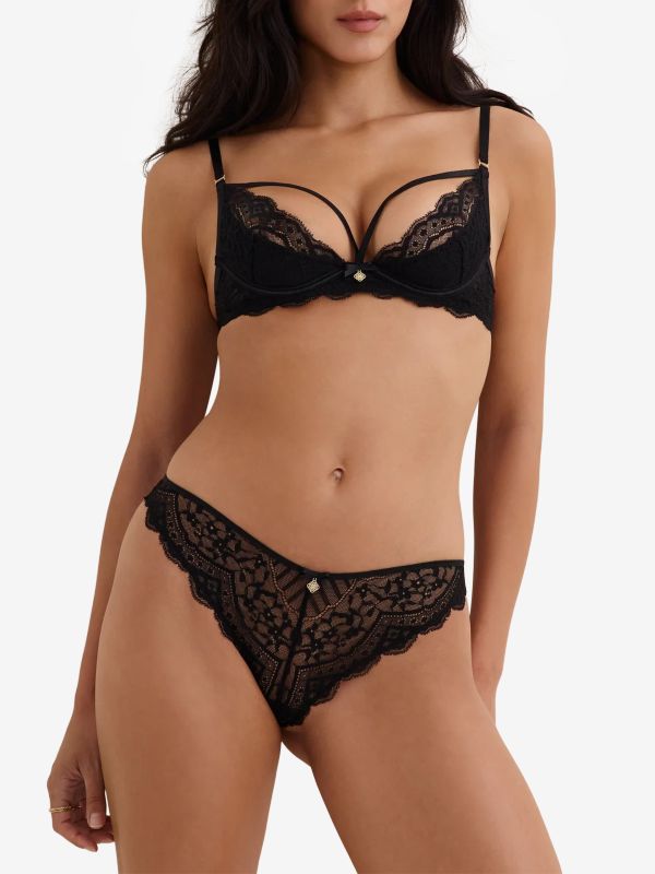 String "Love Vertigo" schwarz, AUBADE