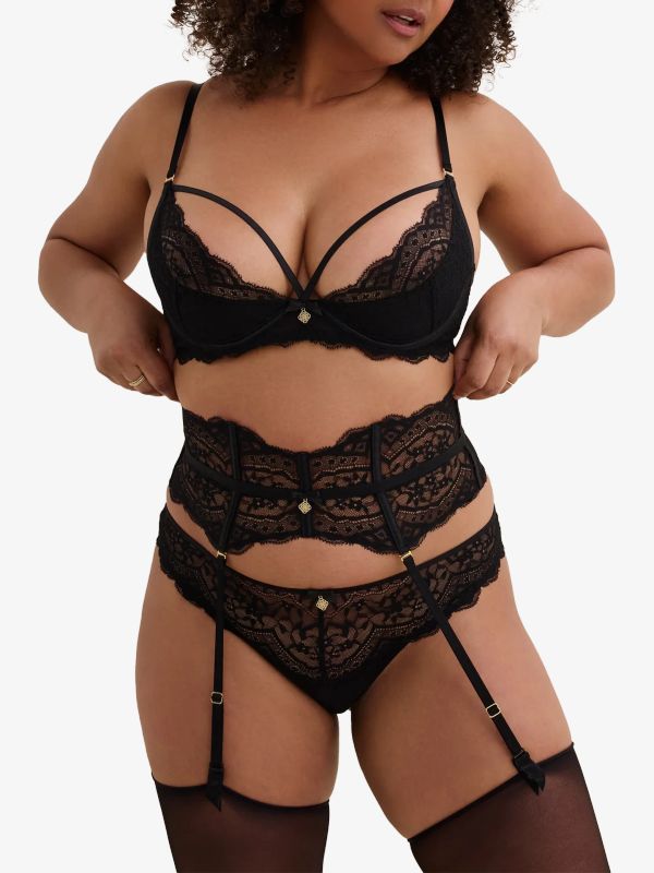 Strumpfhalter "Love Vertigo" schwarz, AUBADE