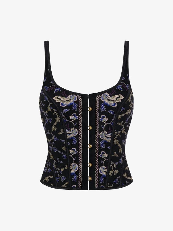 Korsage "Midnight Opéra" dunkelblau