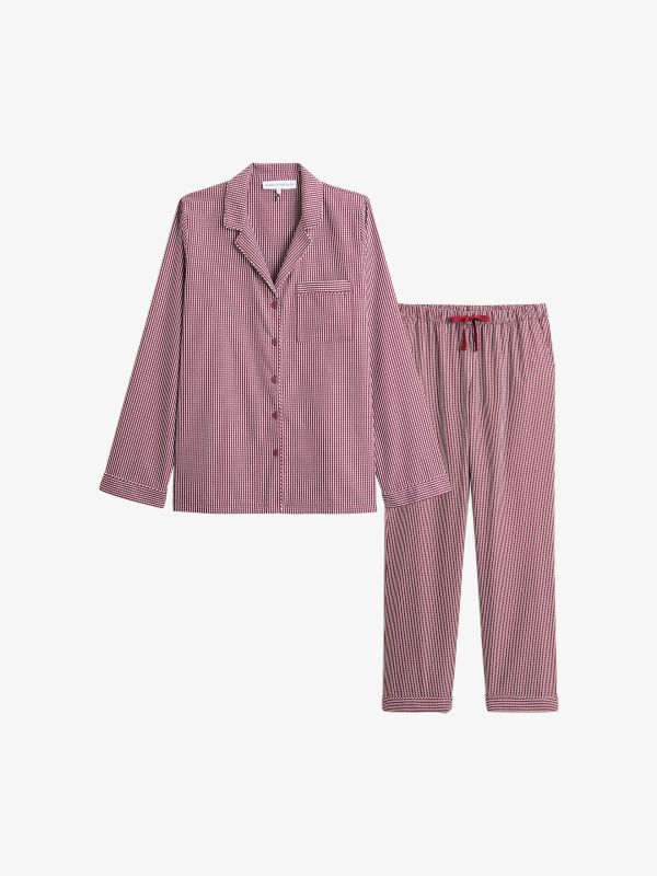 Pyjama Essentiel Fantaisie bordeaux