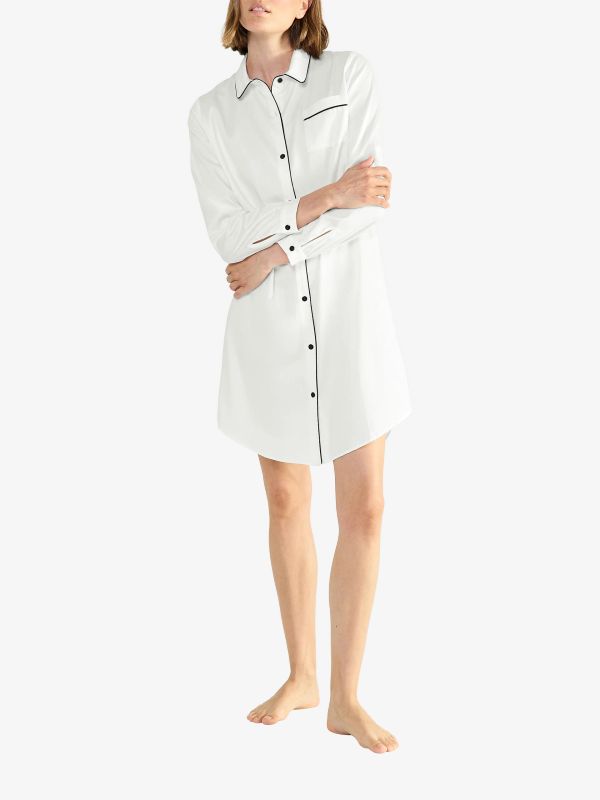 Chemise de nuit Essentiel écru, LAURENCE TAVERNIER