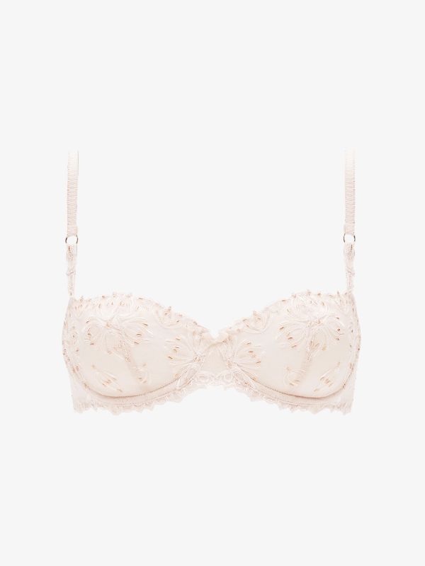 Soutien-gorge balconnet "Pamplemousse" sable