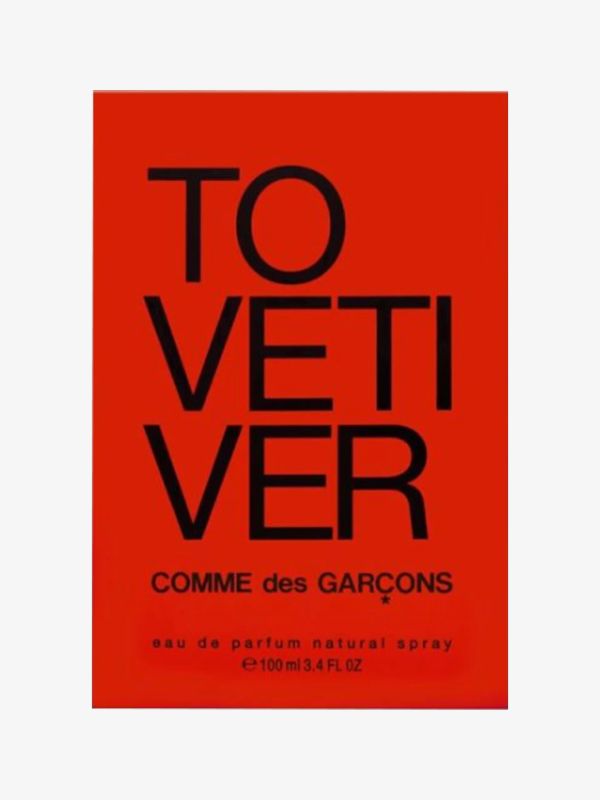 To Vetiver, COMME DES GARÇONS
