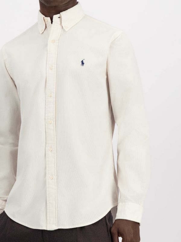Chemise casual blanc cassé, POLO RALPH LAUREN